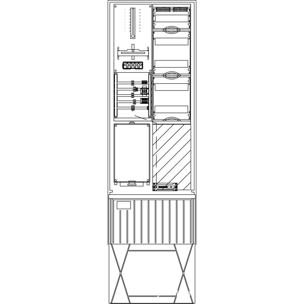 Zähleranschlusssäule ZS341.S1.12V