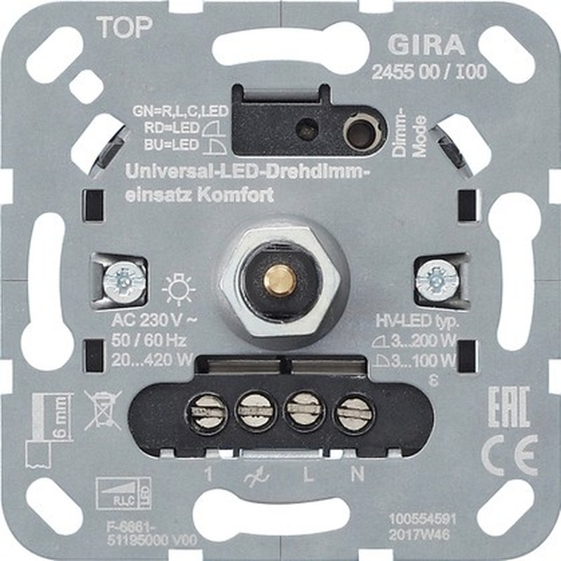 LED-Univers.-Dimmereinsatz 245500