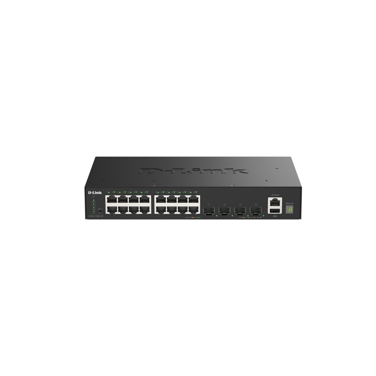 20-Port Gigabit Switch DGS-1530-20/E