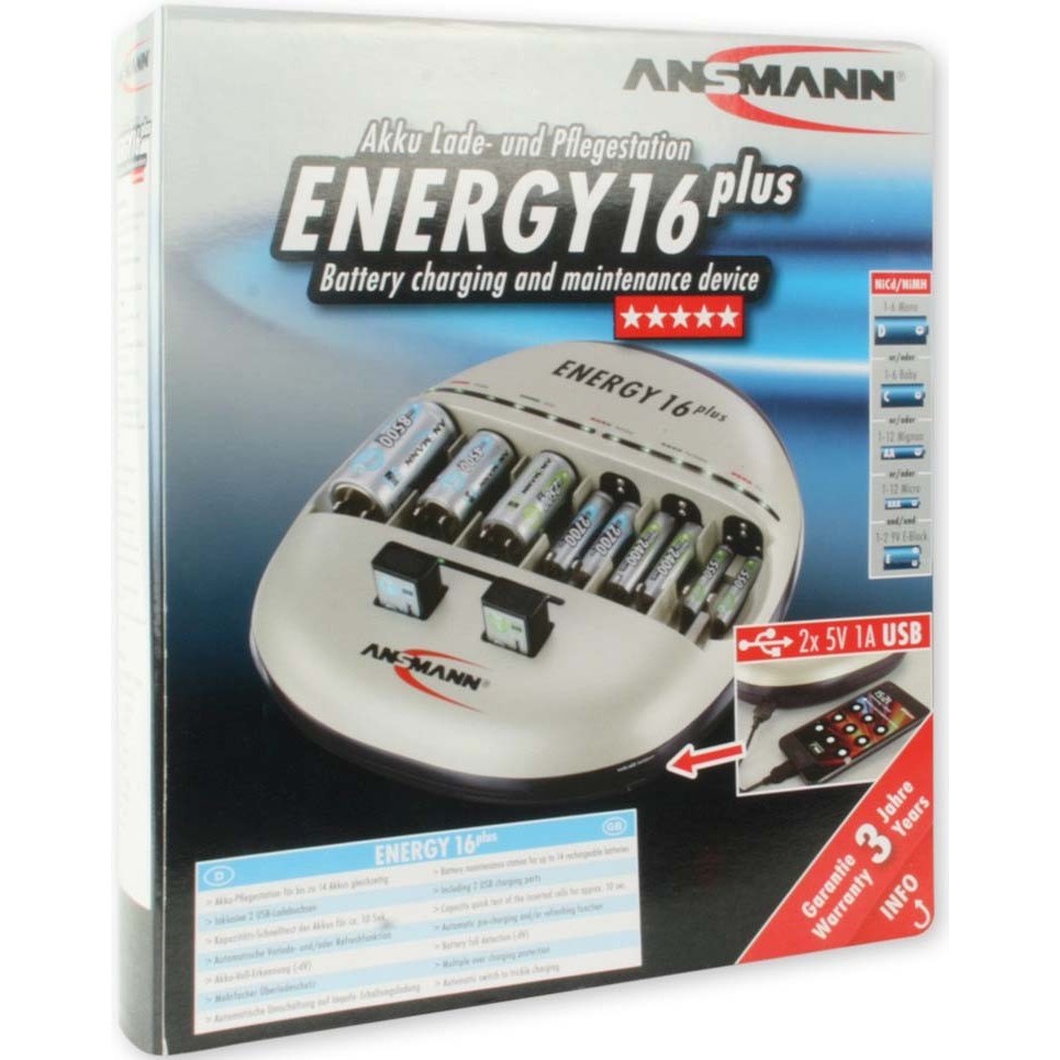 Akku-Pflegestation energy 16 plus