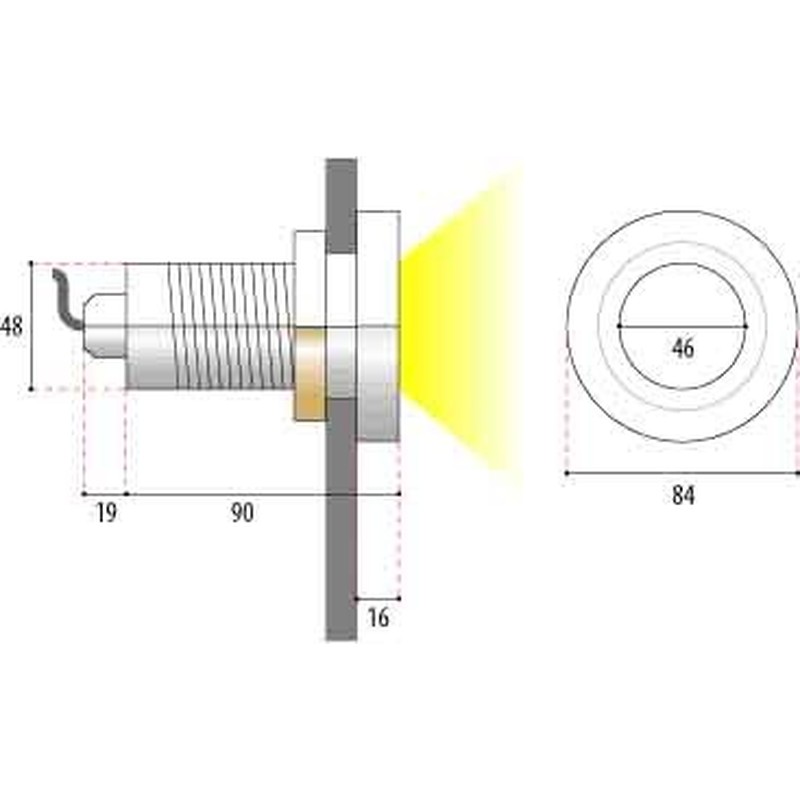 Whirlpool-Scheinwerfer 4.0080.00.50