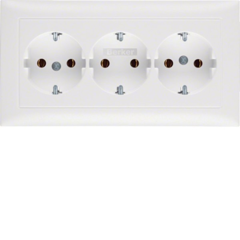 3fach-Steckdose SCHUKO 47661909
