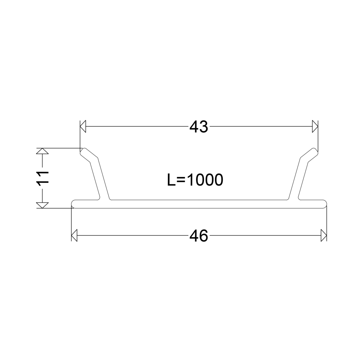 Abdeckung TRS 1000 A