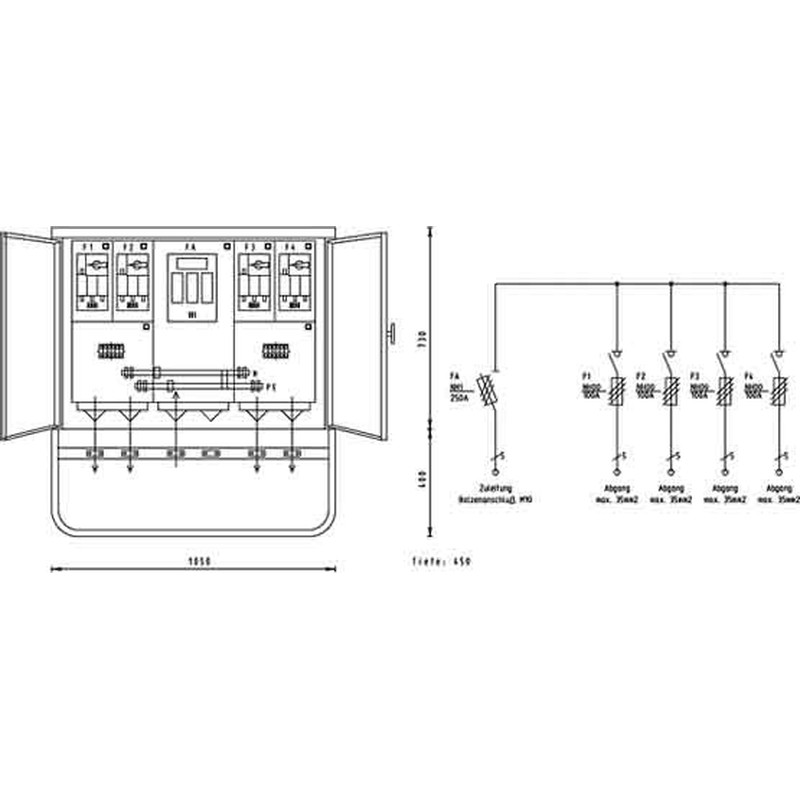 Verteilerschrank EN-V 250