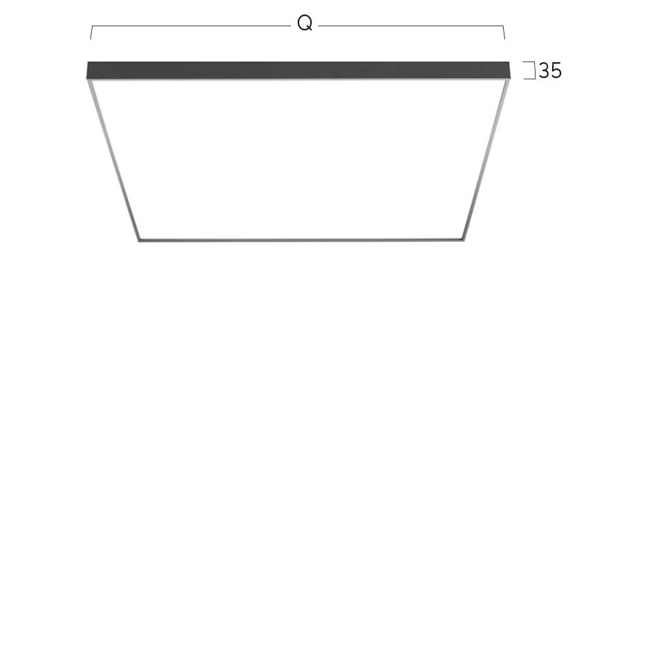 LED-Anbauleuchte CA9OEL-840H-Q600
