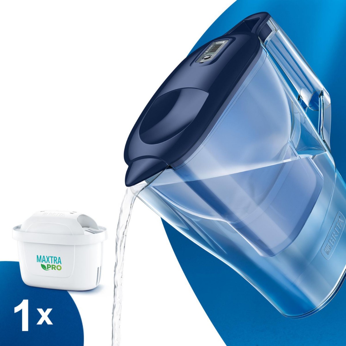 Wasserfilter-Kanne Aluna bl