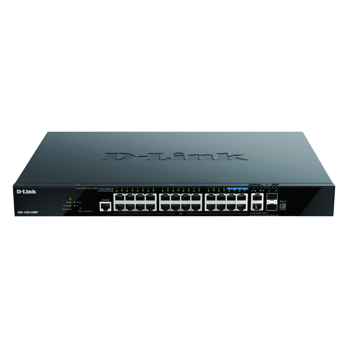 Gigabit Stack Switch DGS-1520-28MP/E