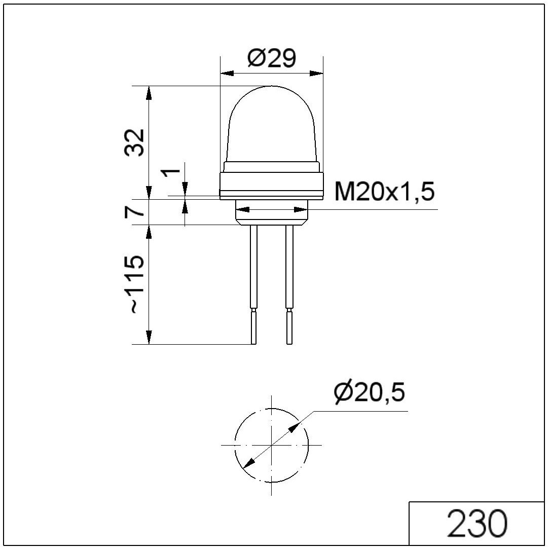 LED-Dauerleuchte 23030055