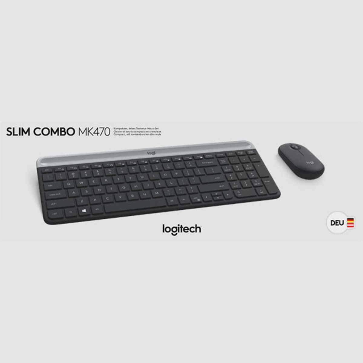 Tastatur/Maus Set MK470 gra