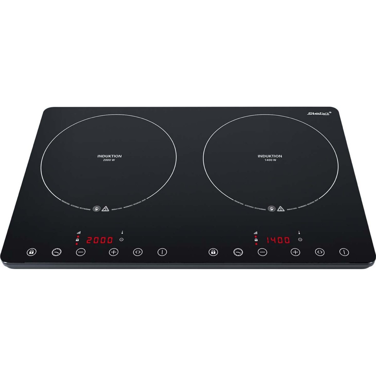 Doppel-Induktionskochfeld IK 650 SLIM sw