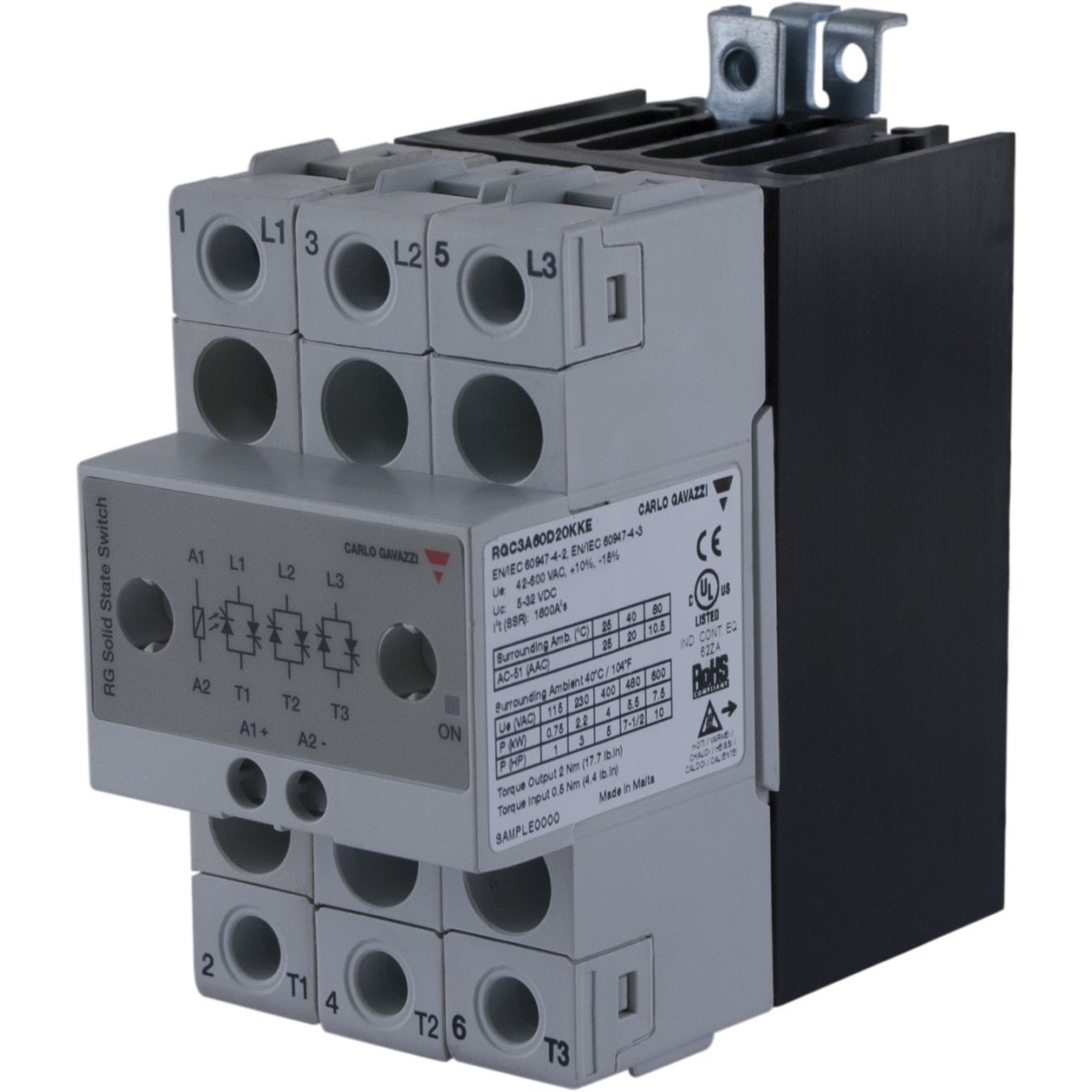 Halbleiterschütz RGC3A60A20KKE