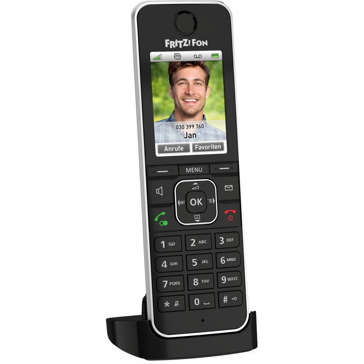 DECT Telefon FRITZ!Fon C6 Black