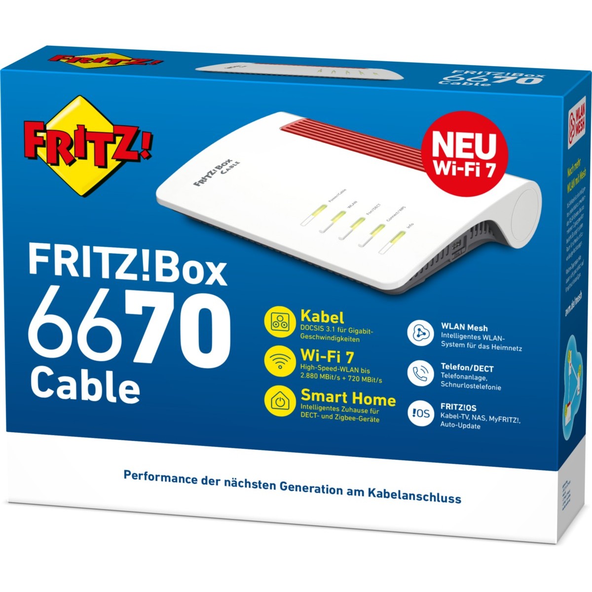 WLAN Router FRITZ!Box 6670 Cable