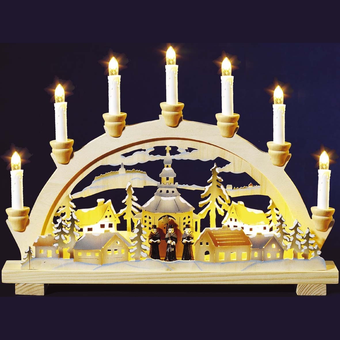 Holzleuchter SEIFFEN 875515