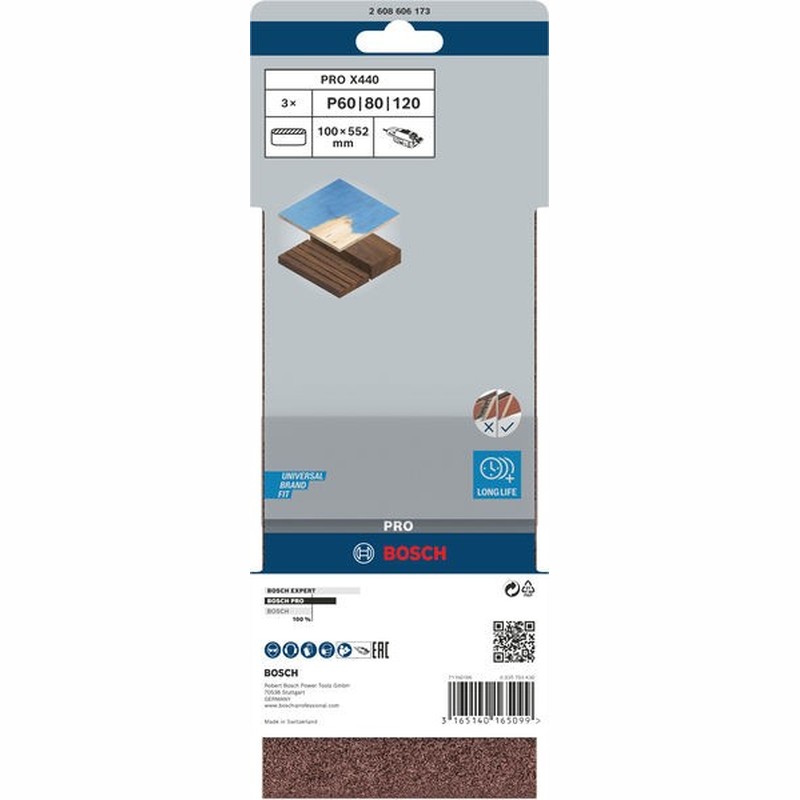 3tlg. Schleifband-Set X440 2608606173 (VE3)