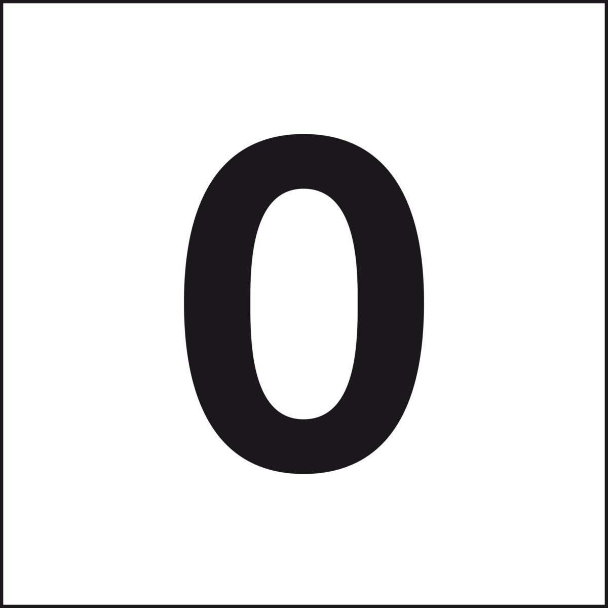 Schild mit Standard-Druck BSQX42