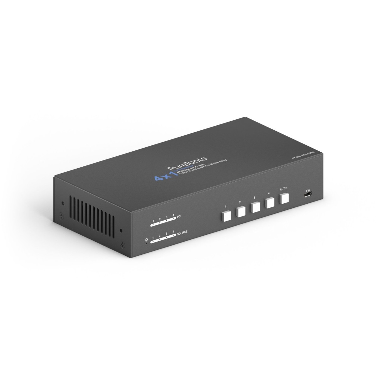 4K HDMI KVM Switcher 4x1 PT-SW-HD41USB