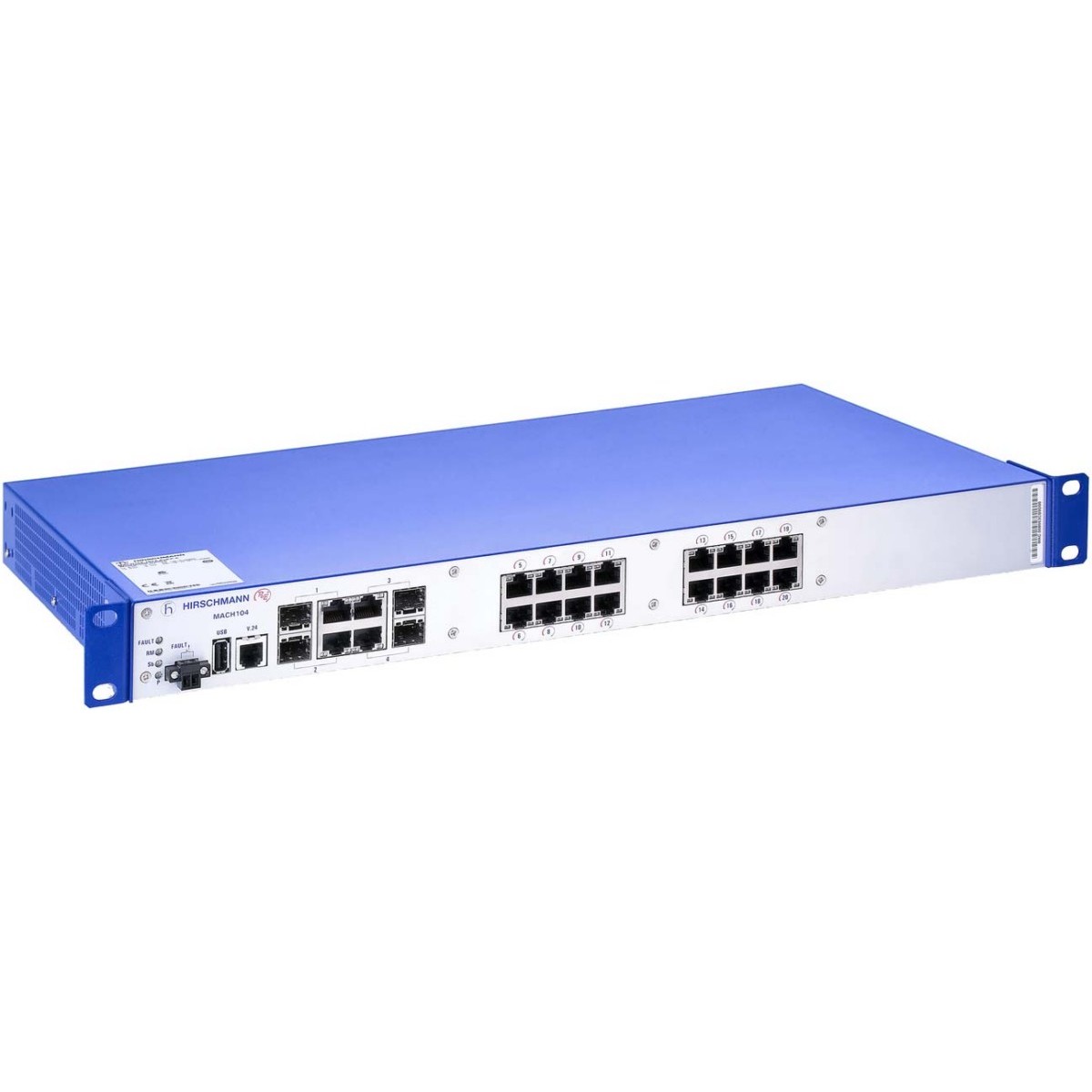 Gigabit Ethernet Switch MACH104-16TX-PoEP-E