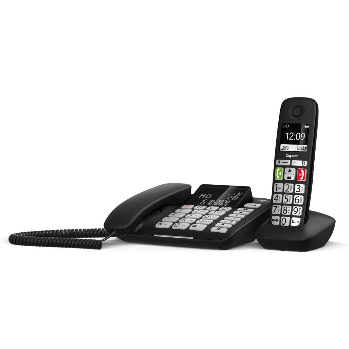 Komforttelefon m.Mobilteil DL780PLUS sw