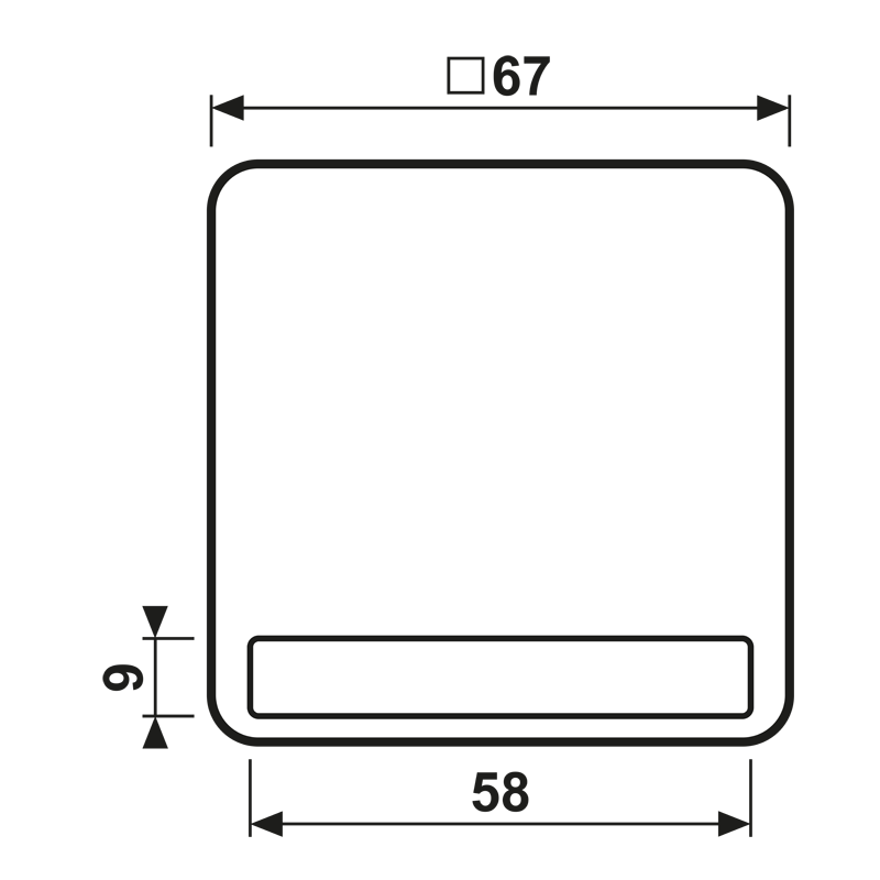 Klappdeckel gn CD 590 BFNAKL GN