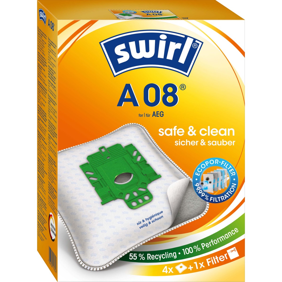 Staubbeutel A 08(A09) EcoPor VE4