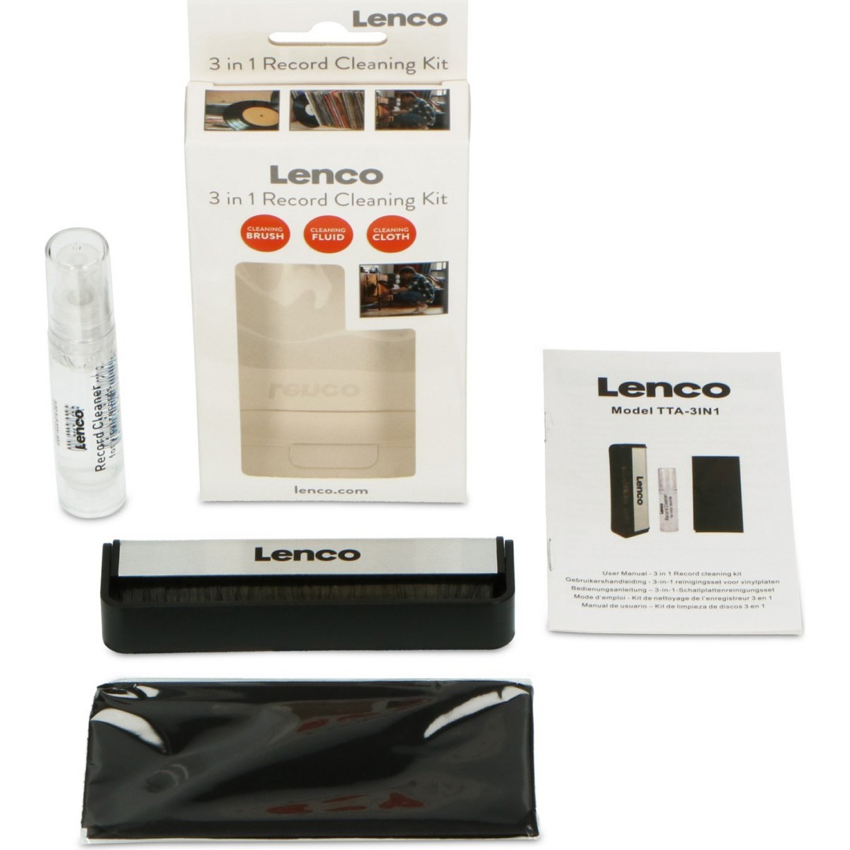 Cleaning-Kit f.Schallplatt TTA-3IN1