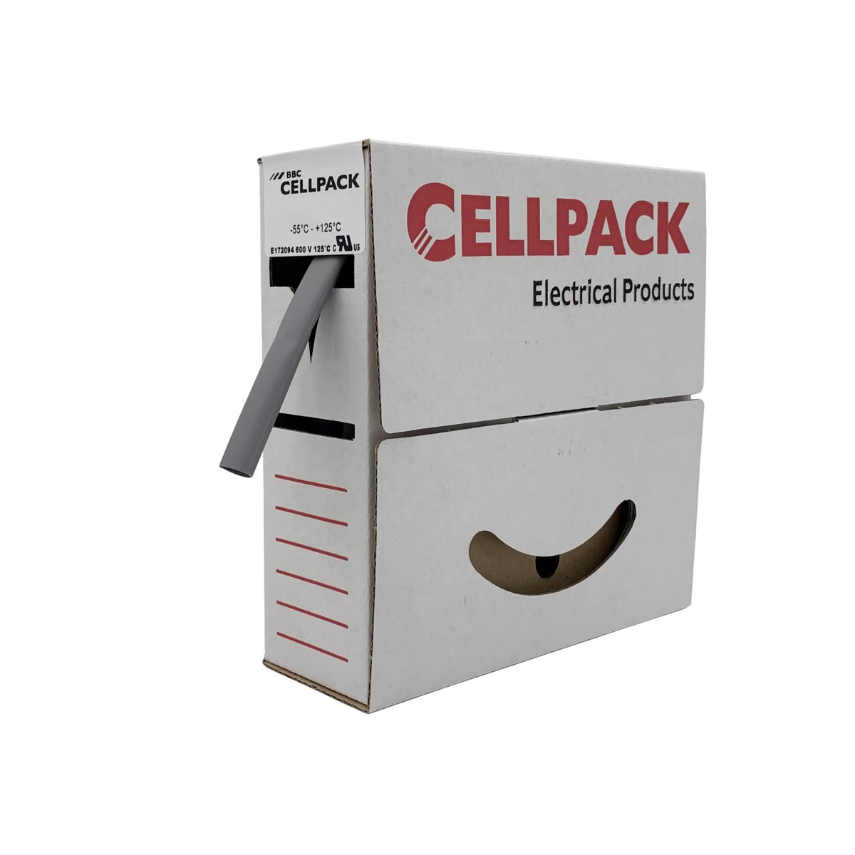 Schrumpfschlauch-Abrollbox SB/4.8-2.4/grau/10m