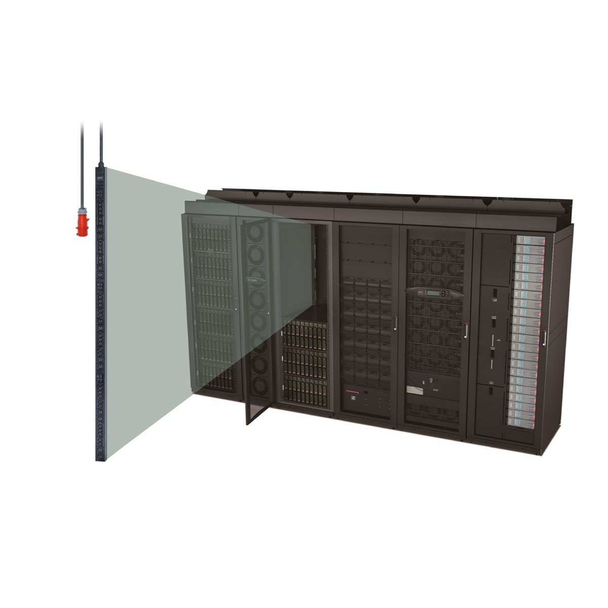 EasyPDU,SMBO,0HE,16A,230V EPDU2116SMBO