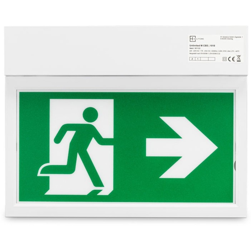 Rettungszeichenleuchte Unlimited M CBS