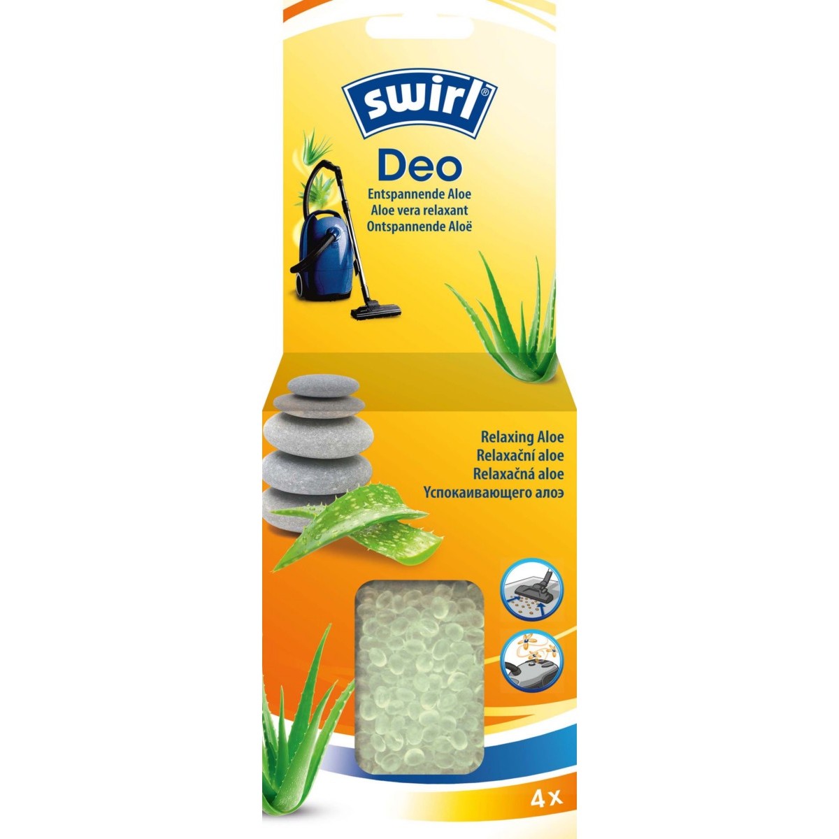 Staubsauger-Deo Perlen EntspannendeAloeVE4