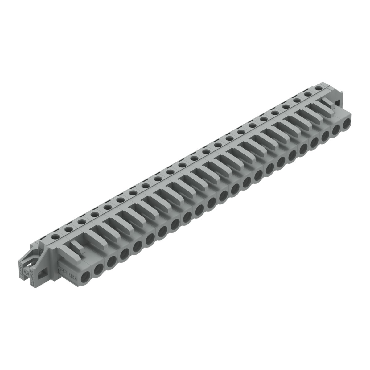 THT-Federleiste abgewink. 232-253/031-000