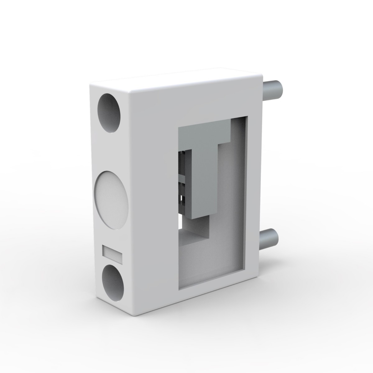 PE/N- support, 2 pole, 01356