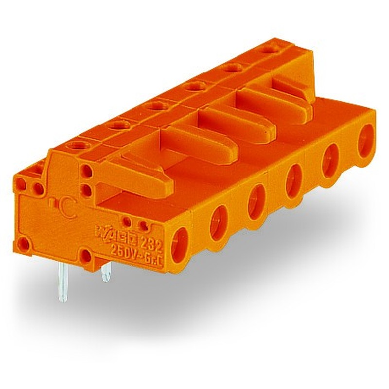 THT-Federleiste abgewink. 232-872/045-000