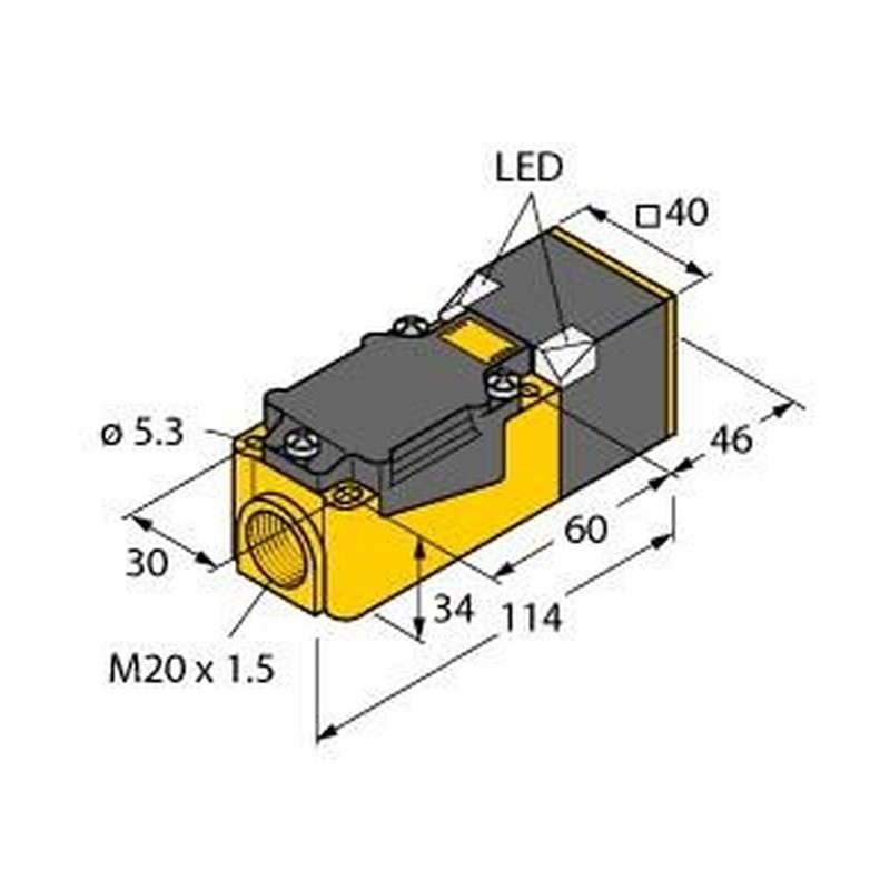 Sensor BI15-CP40-FZ3X2
