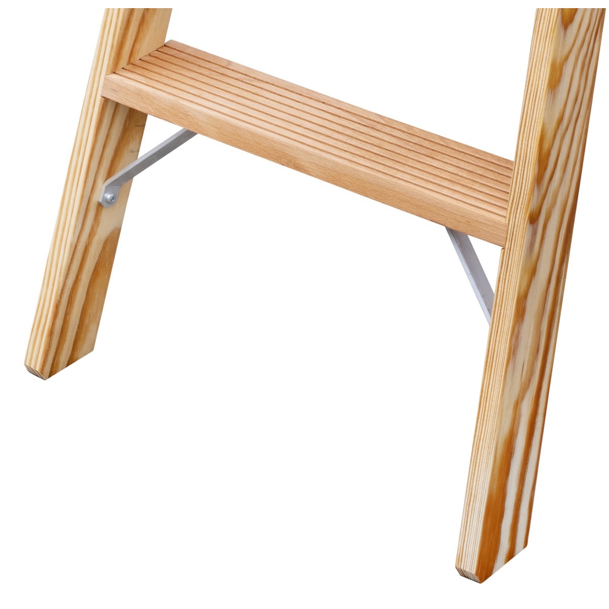 Holz Stufen Stehleiter 2110-7