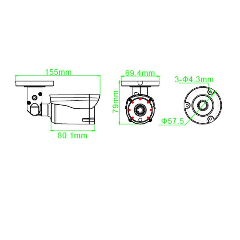 AHD T/N Kamera IND2410