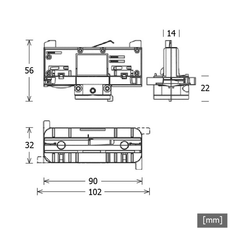 3-Phasenadapter M13 ST-Z LAB 30 M13 sw