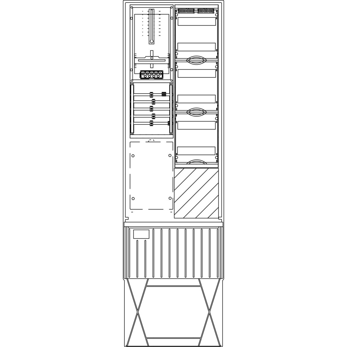 Zähleranschlusssäule ZS341.N2.24