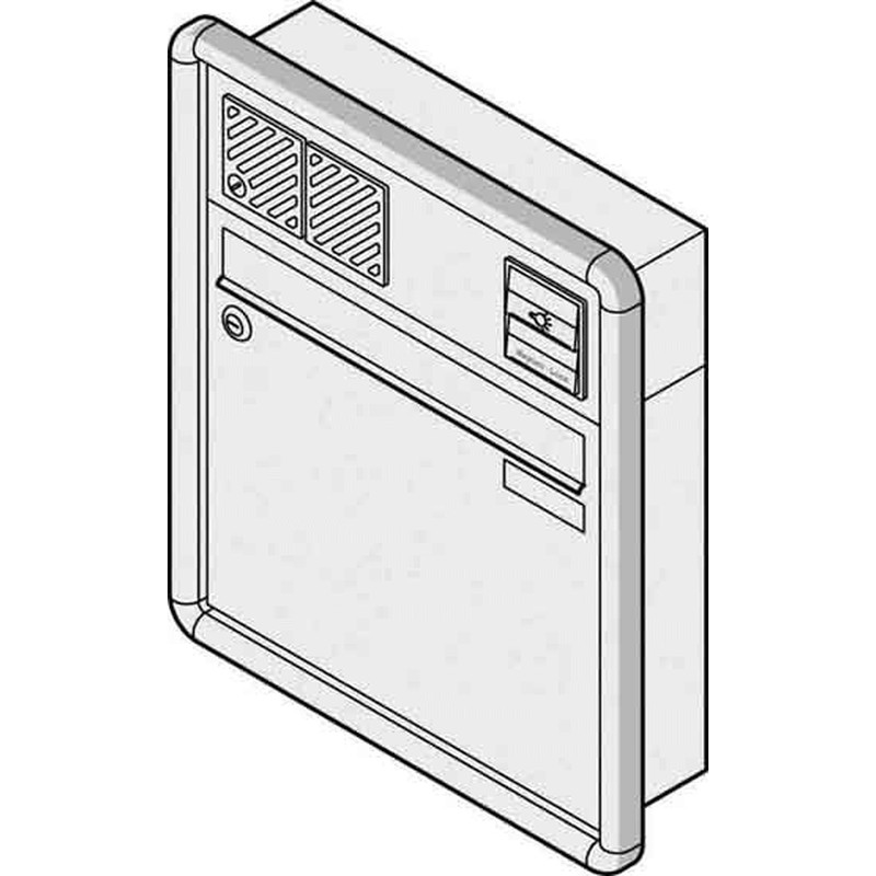 Briefkasten UP 10-0-25017 ws