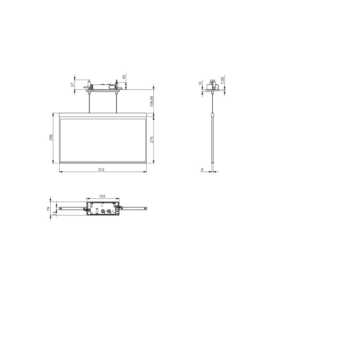 LED-Rettungszeichenleuchte AGCC009-E