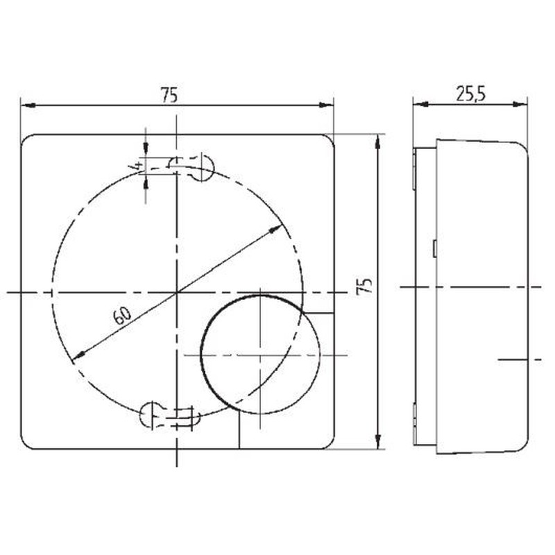 Raumtemperaturregler RTRt-E 52580