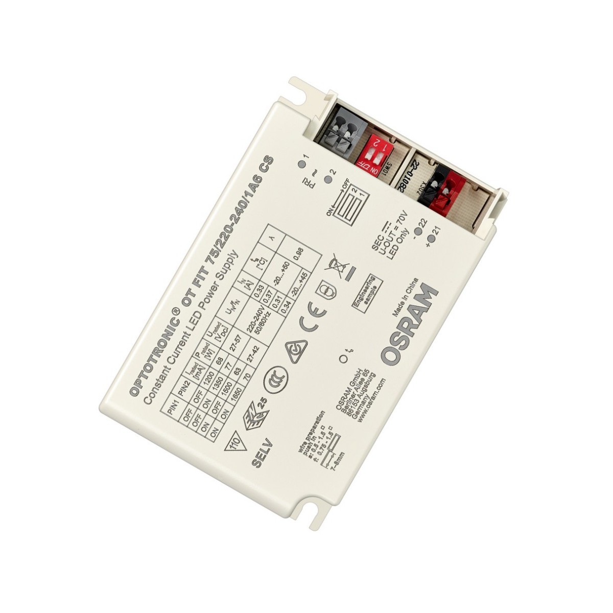 LED-Betriebsgerät OTFIT75/220240/1A6CS