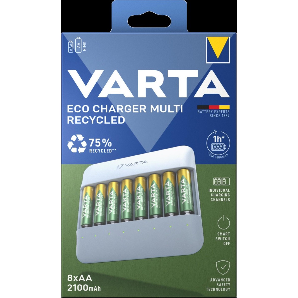 VARTA Eco Charger Multi Recycled 2100m