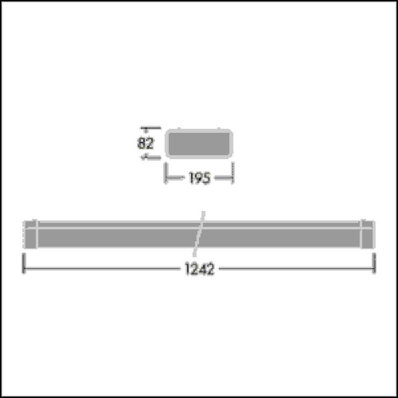 Abdeckplatte 1200mm COLLEGE 2  #96800191