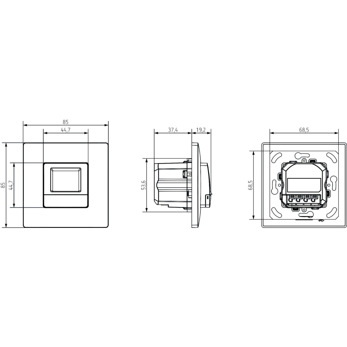 Zeitschaltuhr digital TR 030 top3 UP