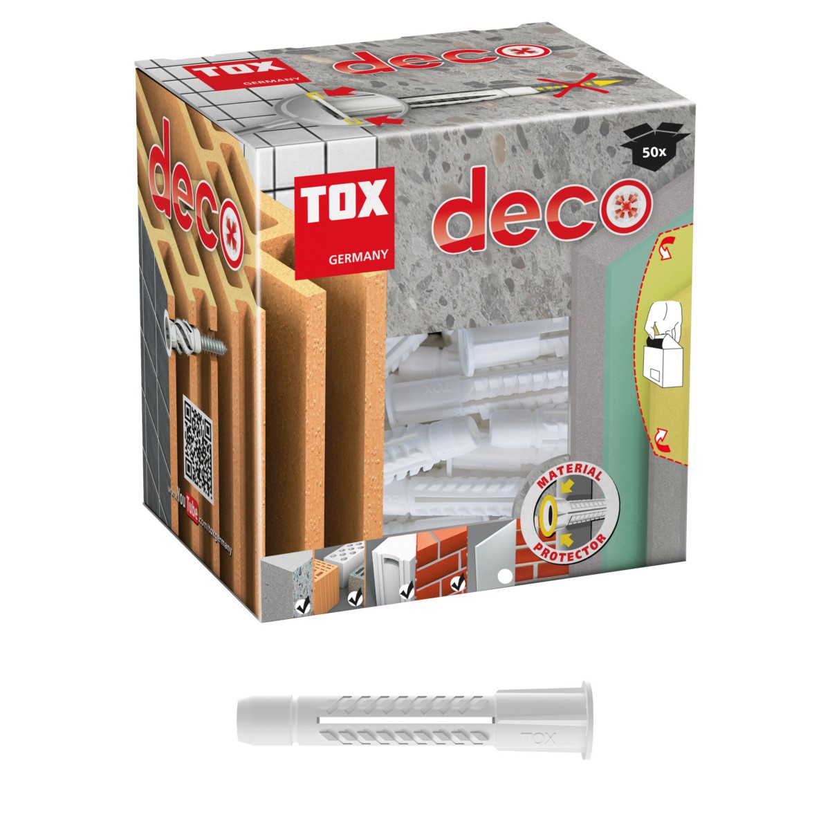Allzweckdübel Deco 10/66 KT