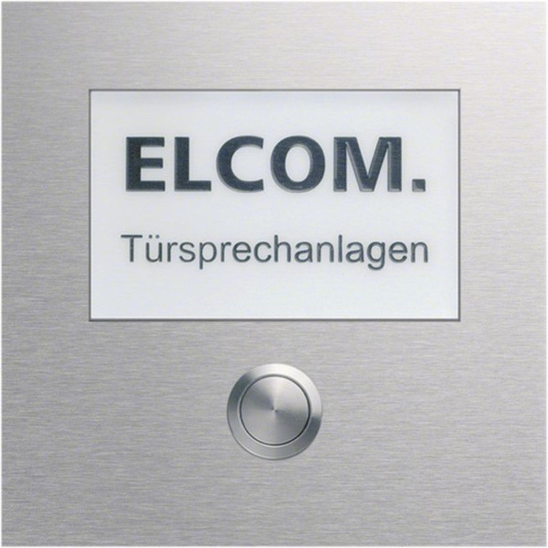1-Taster+ gr.Schild CZM-210