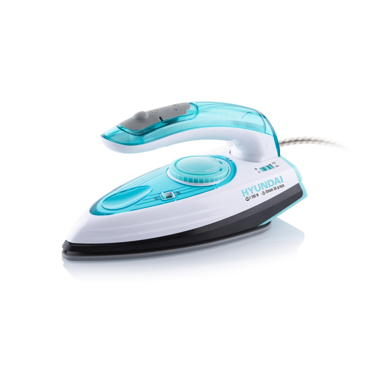 Dampfbügeleisen HYUSI990 ws/türkis
