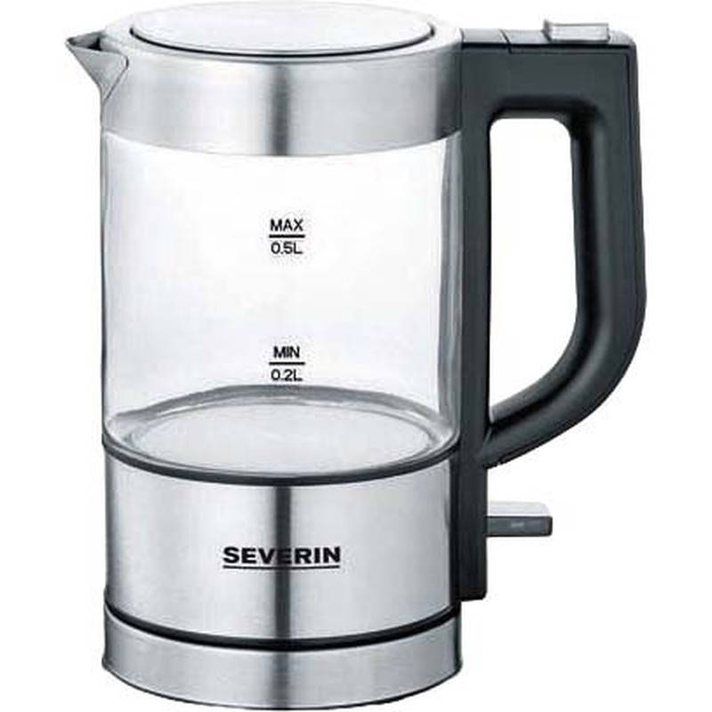 Mini-Glas-Wasserkocher WK 3472 eds-geb/sw